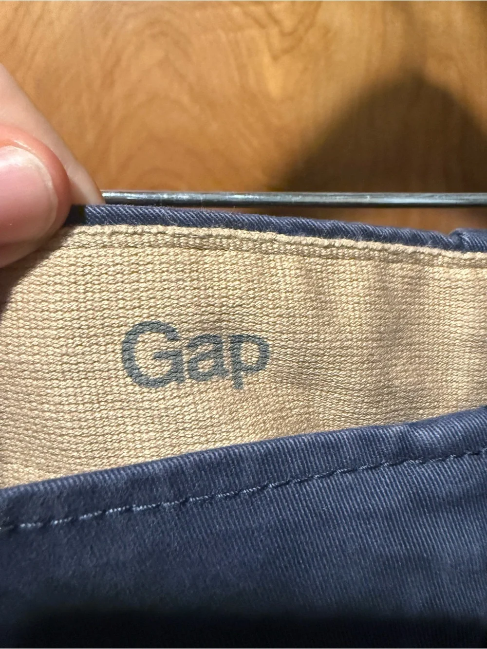 GAP Men's Indigo Blue Chinos